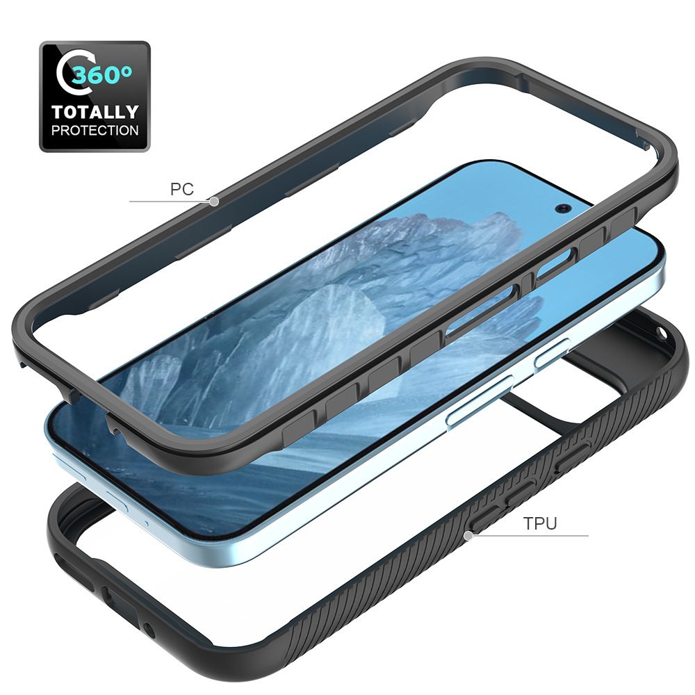 Cover for Google Pixel 9 Pro 9 Pro XL 8a 8 Pro 7a 7 Pro 6A 6 Pro 2 in 1 Soft Hard Combination Fall Prevention Phone Case