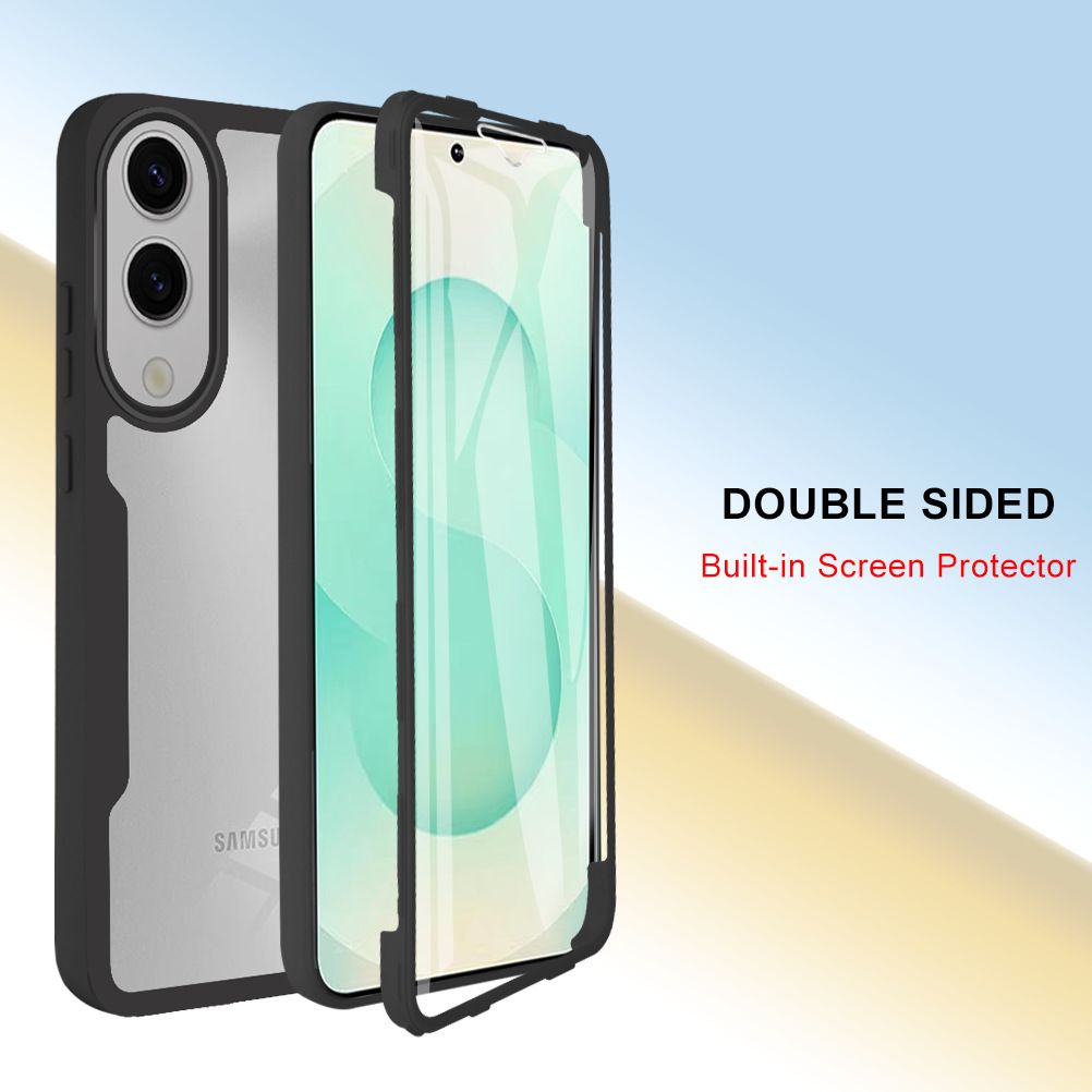 360 Full Protection Case for Samsung Galaxy A17 A07 A56 A36 A26 A16 S25 Edge S25 Plus S25 FE S24 S23 Ultra S24 FE S23 Cover Built-in Screen Protector