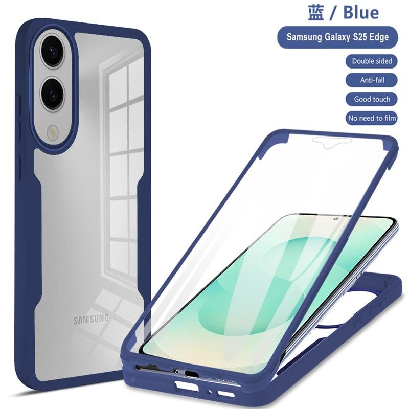 360 Full Protection Case for Samsung Galaxy A17 A07 A56 A36 A26 A16 S25 Edge S25 Plus S25 FE S24 S23 Ultra S24 FE S23 Cover Built-in Screen Protector