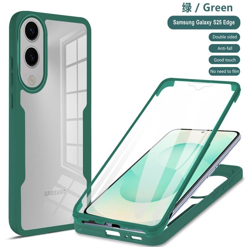 360 Full Protection Case for Samsung Galaxy A17 A07 A56 A36 A26 A16 S25 Edge S25 Plus S25 FE S24 S23 Ultra S24 FE S23 Cover Built-in Screen Protector