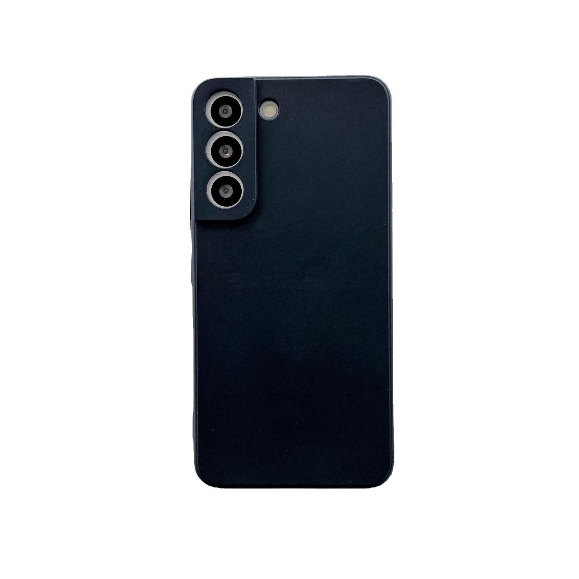 Rubik's Cube Silicone Mobile Phone Case for Samsung Note 20 Ultra Note 10 Plus M55 M35 M15 M34 M54 M33 M53 M13 F13 M14 M23 F23 M52 A22 4G Fine Hole Frosted TPU Straight Edge Protective Cover
