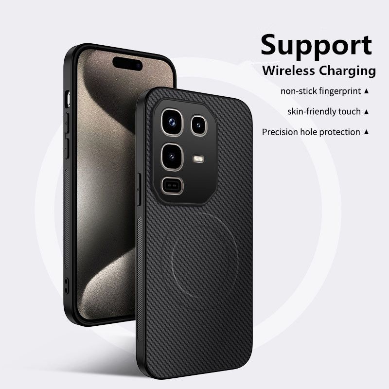 Casing Cover for Tecno Camon 40 Pro,Infinix Note 50 Pro Hot 50 Pro+ Plus Note 40 Pro 4G/5G Hot 40 Pro / Spark 20 Pro Phone Case Fiber Magnetic Suction Leather Pattern Protective Cover