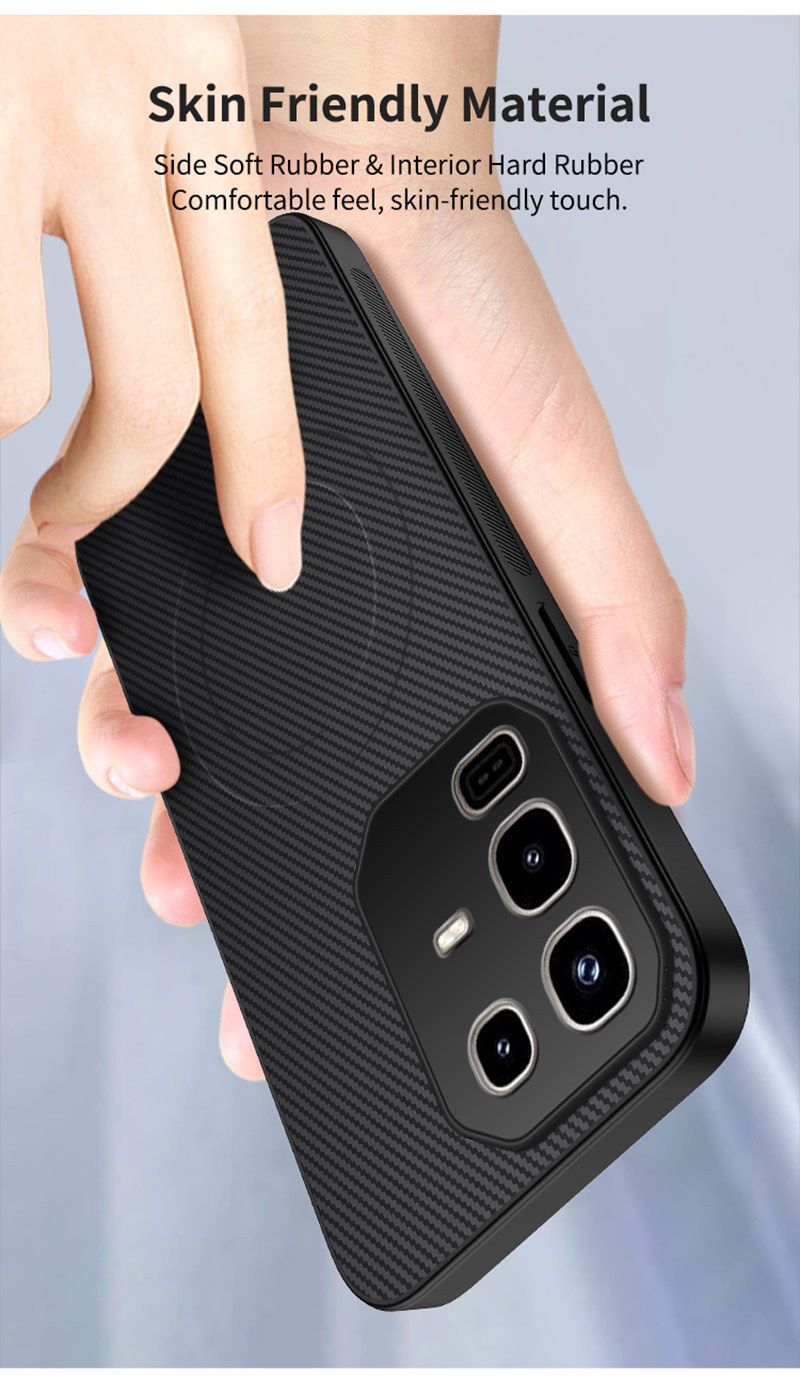 Casing Cover for Tecno Camon 40 Pro,Infinix Note 50 Pro Hot 50 Pro+ Plus Note 40 Pro 4G/5G Hot 40 Pro / Spark 20 Pro Phone Case Fiber Magnetic Suction Leather Pattern Protective Cover