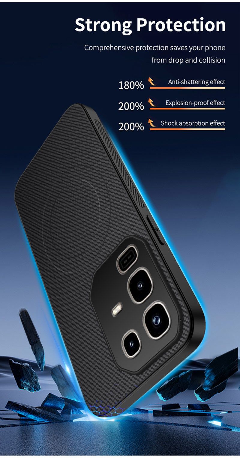 Casing Cover for Tecno Camon 40 Pro,Infinix Note 50 Pro Hot 50 Pro+ Plus Note 40 Pro 4G/5G Hot 40 Pro / Spark 20 Pro Phone Case Fiber Magnetic Suction Leather Pattern Protective Cover