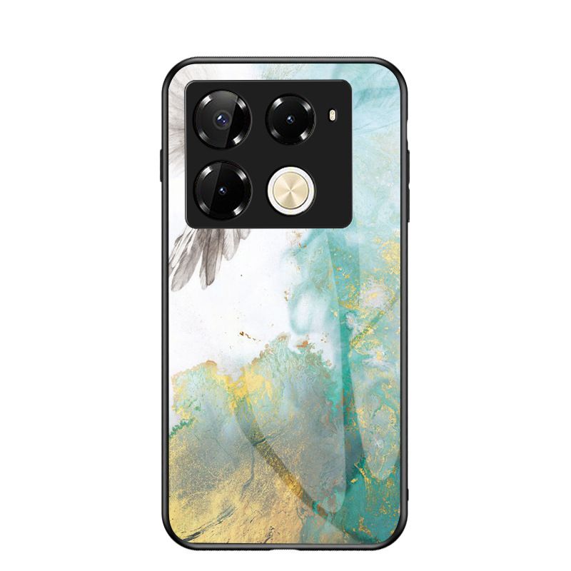Luxury Gradient Color Back Cover for Infinix Note 50 Pro 4G,Hot 50 Pro Plus Smart 8 Hot 50i Itel S25 Ultra Tecno Camon 30S Pro Tempered Glass Sublimation Phone Case