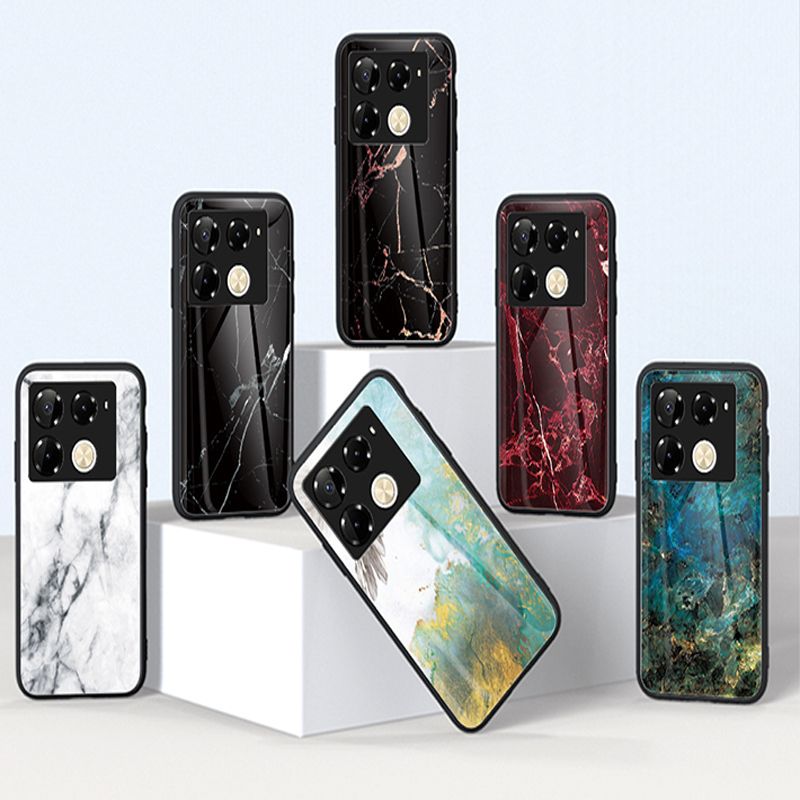 Luxury Gradient Color Back Cover for Infinix Note 50 Pro 4G,Hot 50 Pro Plus Smart 8 Hot 50i Itel S25 Ultra Tecno Camon 30S Pro Tempered Glass Sublimation Phone Case