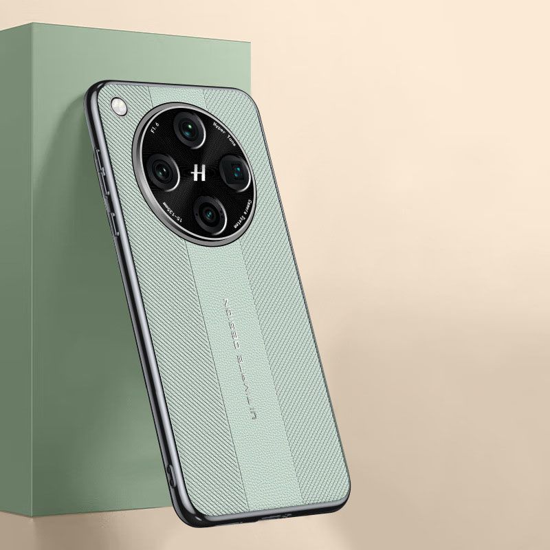 Leather Case for OPPO Find X8, Find X8 Pro Elegant PU Leather Phone Case with Camera Protection Shockproof Anti-Slip Stylish Texture Rugged Slim Phone Protective Cover Case