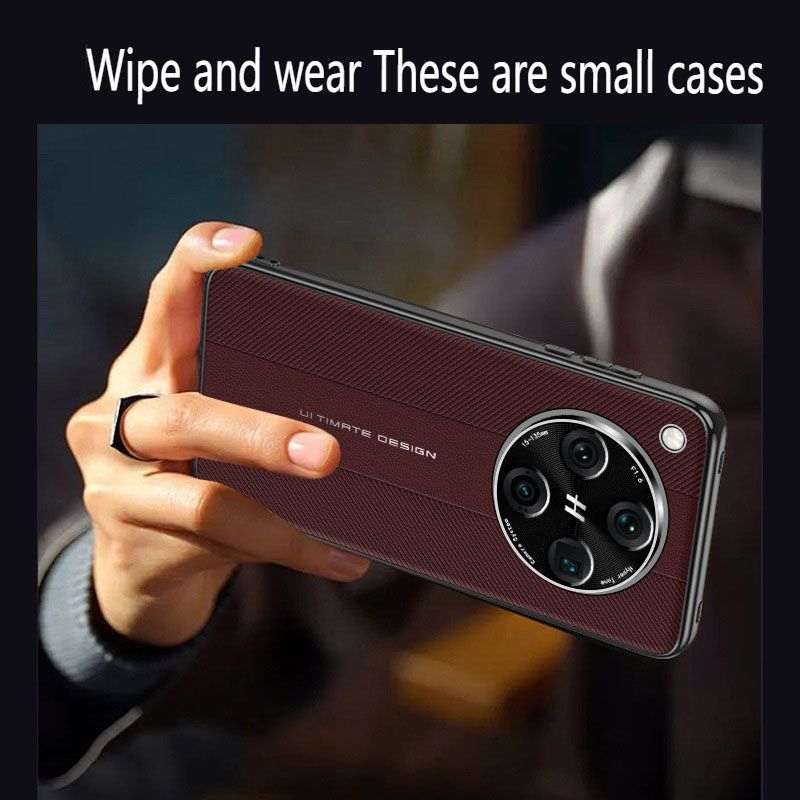 Leather Case for OPPO Find X8, Find X8 Pro Elegant PU Leather Phone Case with Camera Protection Shockproof Anti-Slip Stylish Texture Rugged Slim Phone Protective Cover Case