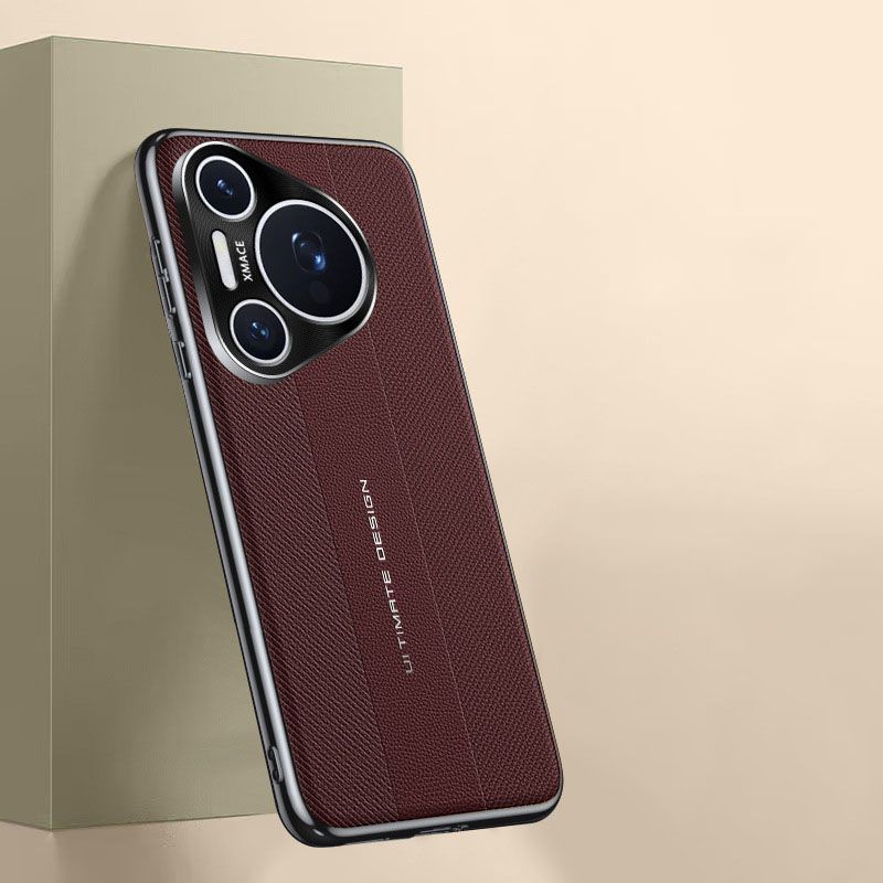 Leather Case for Huawei Pura 70 Pro Pura 70 Pro+ Pura 70 Ultra Elegant PU Leather Phone Case with Camera Protection Shockproof Anti-Slip Stylish Texture Rugged Slim Phone Protective Cover Case
