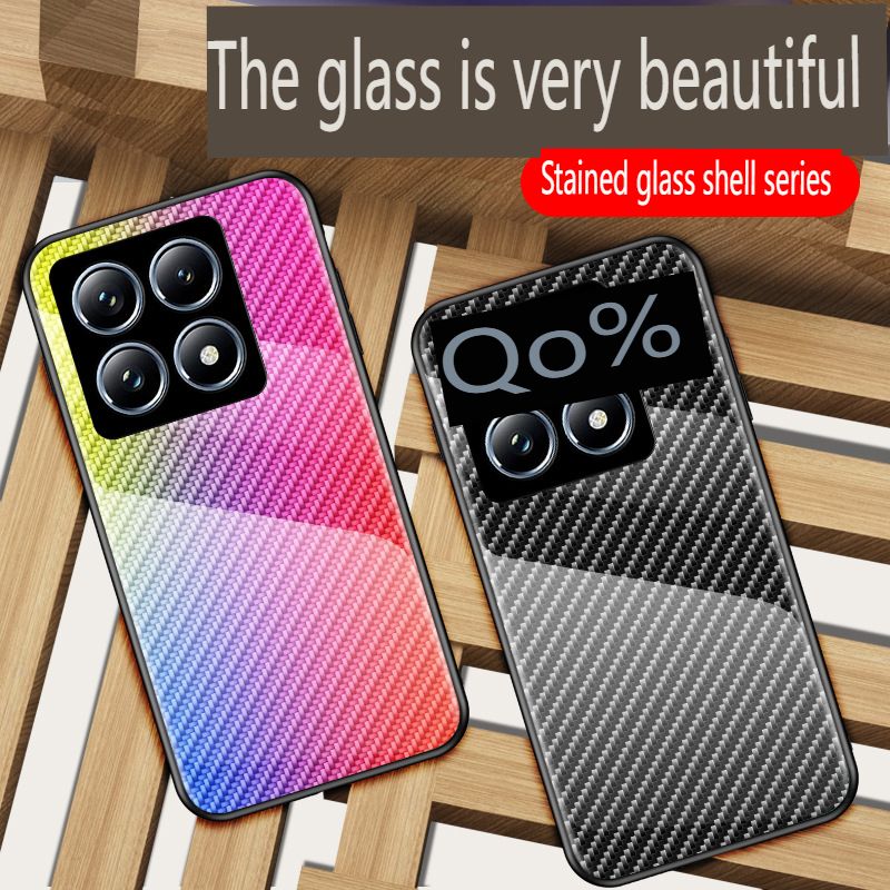 Luxury Gradient Color Phone Case for Redmi Note 14 Pro 4G 14 Pro Plus A5 A4 A3 14C 13C 13 Poco M6 F7 Ultra Note 13 Pro Plus Tempered Glass Sublimation Phone Case