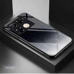 Luxury Gradient Color Casing Cover for Infinix Note 50 Pro 4G,Hot 50 Pro Plus Smart 8 9 HD Hot 50i 30i Itel S25 Ultra Tecno Camon 30S 20 Pro Plus Starry Sky Painting Tempered Glass Back Cover