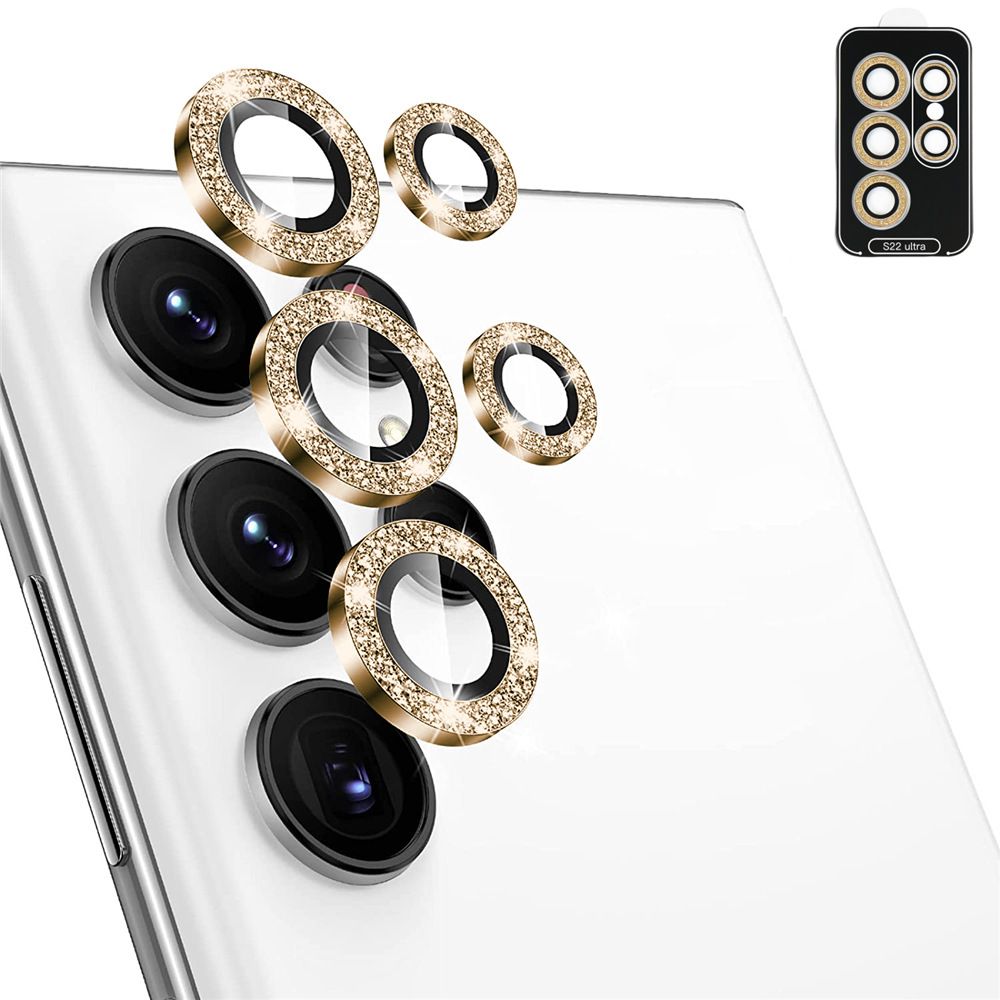 Samsung Galaxy S24 S23 S22 Ultra Camera Lens Protection Film Flash & Camera Cover, Tempered Glass Transparent Screen Protection Film Accessories