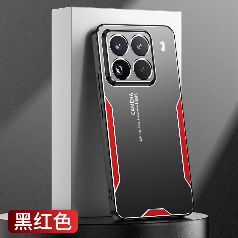 Phone Case for Xiaomi 15 Pro 14 Pro15 Ultra 14T 13 Pro 13T 12 12T Pro Luxury Metal Frosted Camera Protector Cover Soft TPU Bumper Hard Back