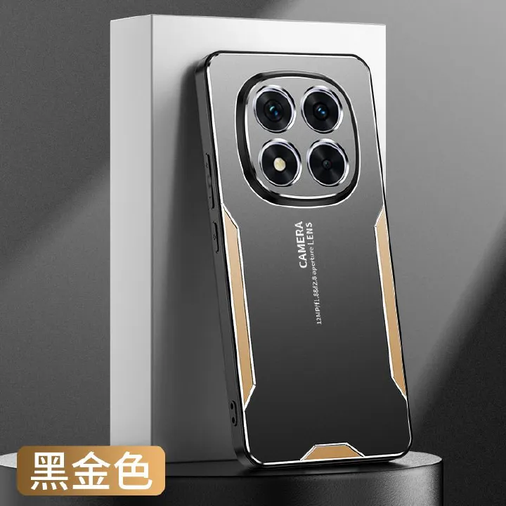 Phone Case for Xiaomi Redmi Note 14 Pro 13 Pro Plus 12 11 11s 10 Pro 10s 9 Pro 9s Luxury Metal Frosted Camera Protector Cover Soft TPU Bumper Hard Back