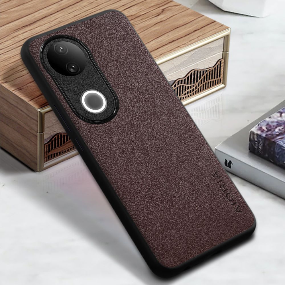 Phone Case for Vivo V50 V50 Lite V40 Pro V40 Lite V30 Pro V30e V29 V29e V27 Pro Lichee Pattern Leather Back Cover