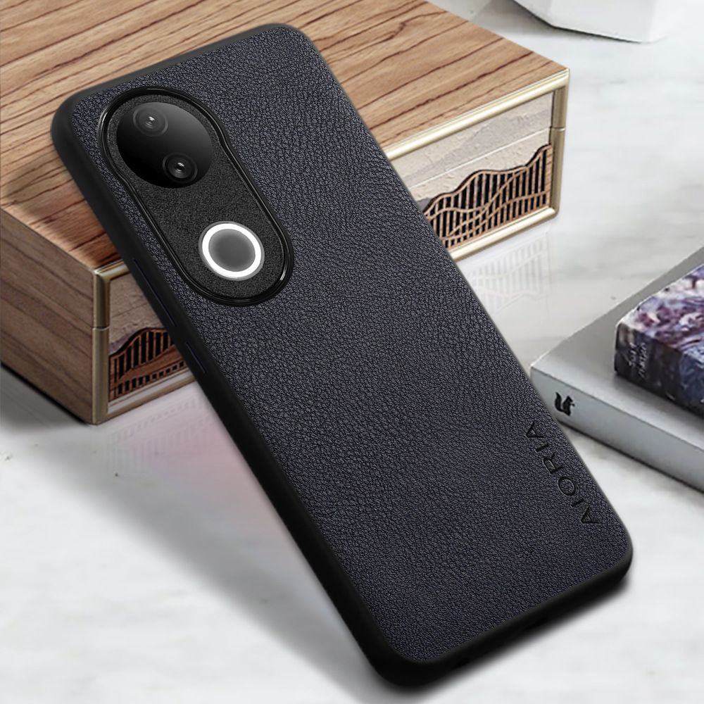 Phone Case for Vivo V50 V50 Lite V40 Pro V40 Lite V30 Pro V30e V29 V29e V27 Pro Lichee Pattern Leather Back Cover