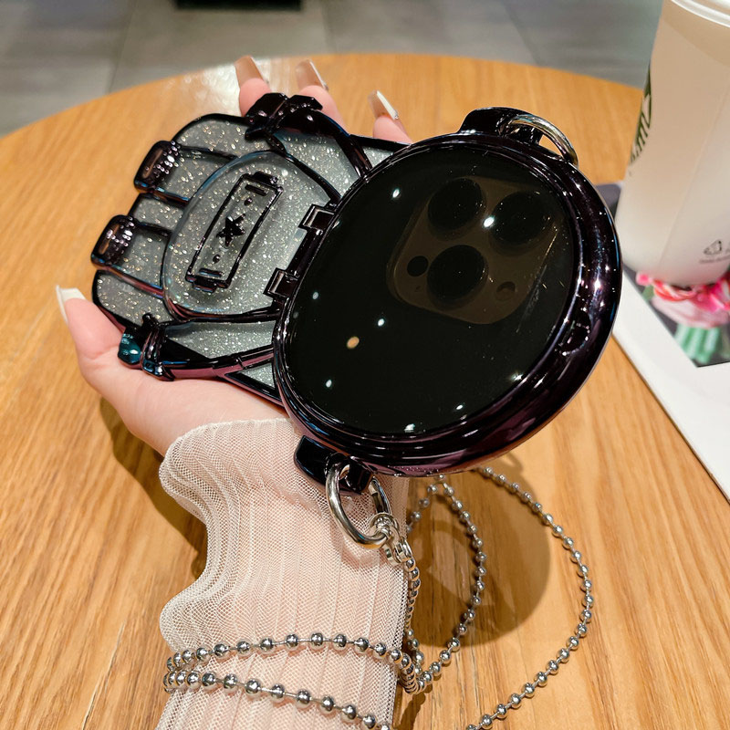 Luxury Fashion Creativity Glitter The Astronaut Cover Phone Case For iPhone 16 Plus 16 Pro Max 15 14 Pro Max 15 14 Plus 14 Pro 15 14 13 12 11 Pro Max Shockproof Anti Fall Bumper Cover