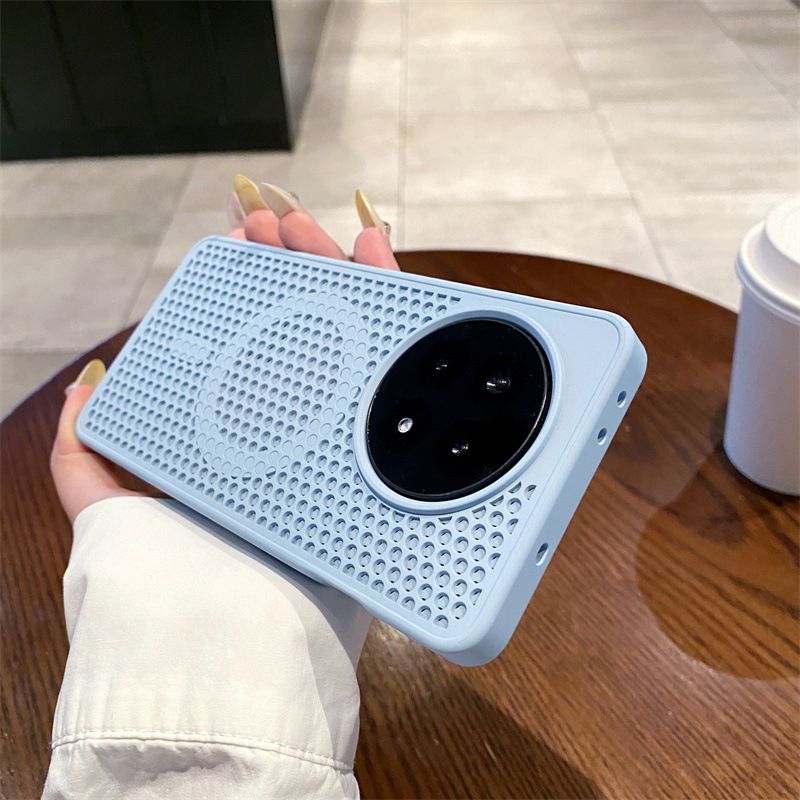 Luxury Heat Dissipate Magnetic Cell Phone Case for OnePlus 13 13R 12 12R Ace 5 3 Pro With Wireless Charging Shockproof Cover