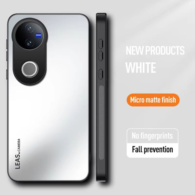 Matte Skin-feeling AG Lens Protection Hard Back Cover Case for Vivo V50 Lite V50 V40 Lite V30 Pro V29 V27 Soft TPU Phone Shell Bumper