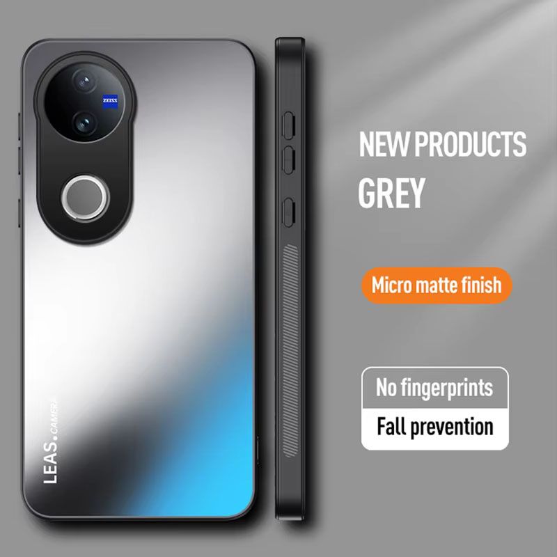 Matte Skin-feeling AG Lens Protection Hard Back Cover Case for Vivo V50 Lite V50 V40 Lite V30 Pro V29 V27 Soft TPU Phone Shell Bumper