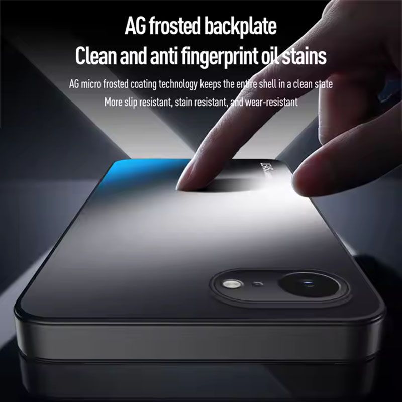 Matte Skin-feeling AG Lens Protection Hard Back Cover Case for iPhone 16e 16 Plus 15 14 Plus 13 12 11 Pro Max XS Max XR X 8 7 6 Plus Soft TPU Phone Shell Bumper