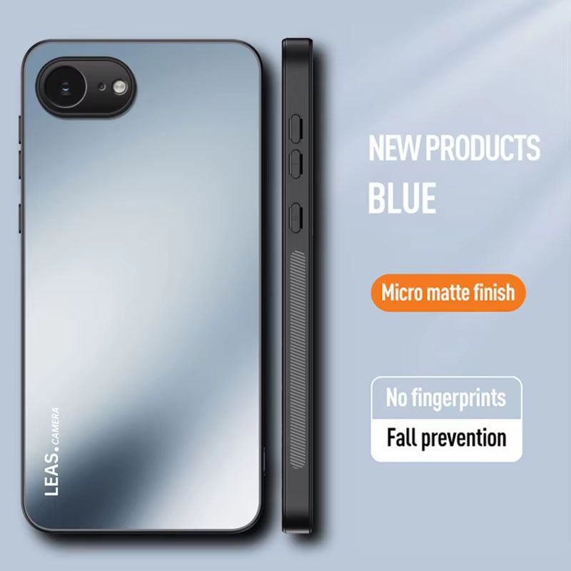 Matte Skin-feeling AG Lens Protection Hard Back Cover Case for iPhone 16e 16 Plus 15 14 Plus 13 12 11 Pro Max XS Max XR X 8 7 6 Plus Soft TPU Phone Shell Bumper
