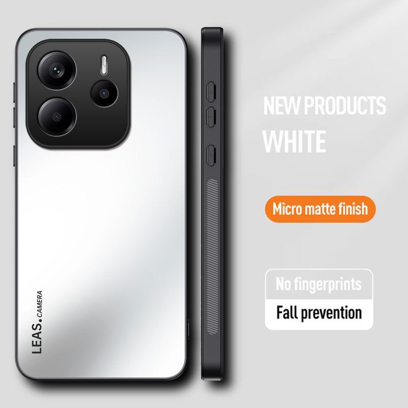 Matte Skin-feeling AG Lens Protection Hard Back Cover Case for Xiaomi Redmi Note 14 Pro 14s 14 Pro+ 13 Pro 13 Soft TPU Phone Shell Bumper