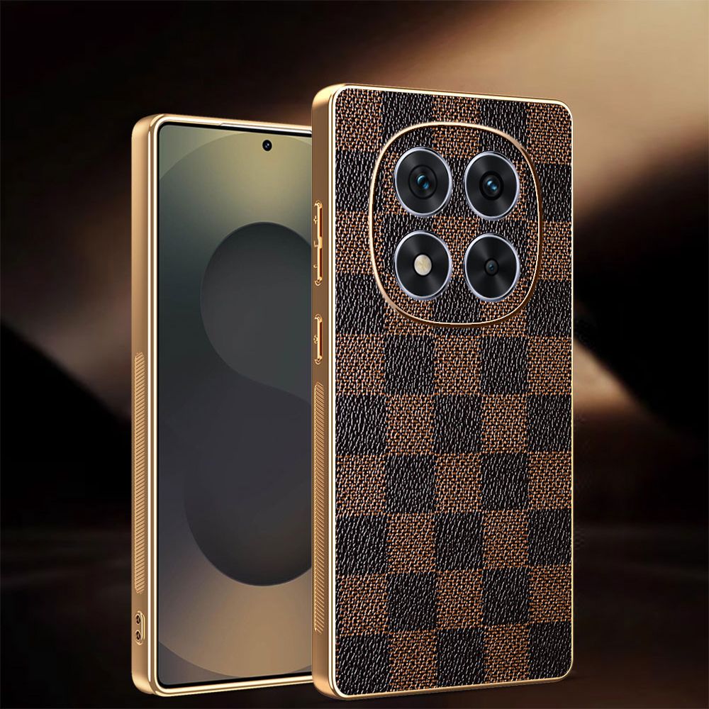 Light Luxury Leather Electroplated Phone Case for Xiaomi Redmi Note 14 Pro 14s 14 Pro+ Plus 13 Pro 13 Pro+ Plus 12 12s 12 Pro 12 Pro+ Plus 11 Pro 11 Pro+ 11s Lens Protection Cover