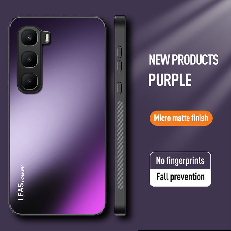 Matte Skin-feeling AG Lens Hard Back Cover Case for Infinix Hot 60 Pro+ Plus 60i 50 Pro+ 50i With Magnetic Bracket Soft TPU Phone Case