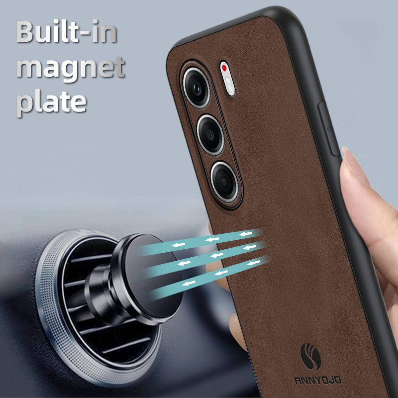 Luxury Business Phone Case for Tecno Camon 40 Pro 40 Premier 30s Pro 30s Spark 40 Pro 40 Pro+ Plus 30 20 Pro+ Plus 20 Pro 20c Magnetic Sheepskin Leather All-inclusive Back Cover