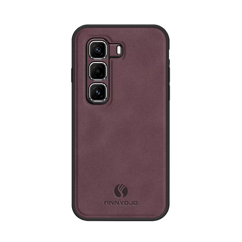 Luxury Business Phone Case for Infinix Hot 60i 60 50 Pro+ Plus 50 Pro 50i 40i 40 Pro 30i Magnetic Sheepskin Leather All-inclusive Back Cover