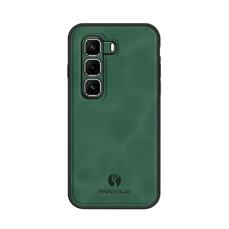 Luxury Business Phone Case for Infinix Hot 60i 60 50 Pro+ Plus 50 Pro 50i 40i 40 Pro 30i Magnetic Sheepskin Leather All-inclusive Back Cover
