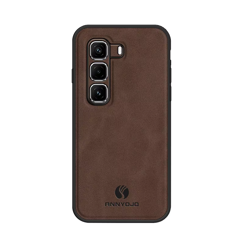 Luxury Business Phone Case for Infinix Hot 60i 60 50 Pro+ Plus 50 Pro 50i 40i 40 Pro 30i Magnetic Sheepskin Leather All-inclusive Back Cover