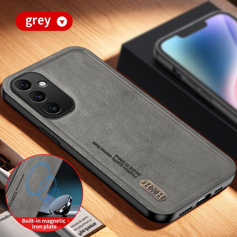 Luxury Business Phone Case for Samsung Galaxy A56 A36 A26 A16 A06 A55 A35 A25 A15 A05s A05 A54 A34 A24 A14 Magnetic Retro Leather All-inclusive Back Cover