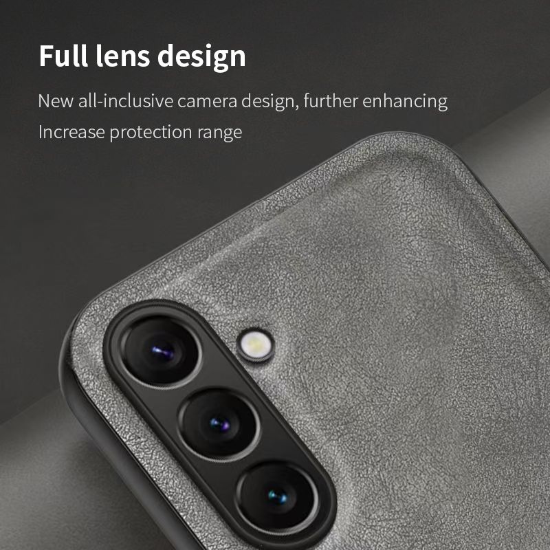 Luxury Business Phone Case for Samsung Galaxy A56 A36 A26 A16 A06 A55 A35 A25 A15 A05s A05 A54 A34 A24 A14 Magnetic Retro Leather All-inclusive Back Cover