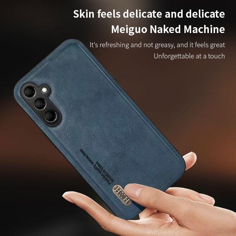 Luxury Business Phone Case for Samsung Galaxy A56 A36 A26 A16 A06 A55 A35 A25 A15 A05s A05 A54 A34 A24 A14 Magnetic Retro Leather All-inclusive Back Cover