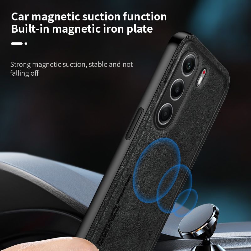 Luxury Business Phone Case for Tecno Camon 40 Pro 40 Premier Spark 30C 30 Pro Magnetic Retro Leather All-inclusive Back Cover