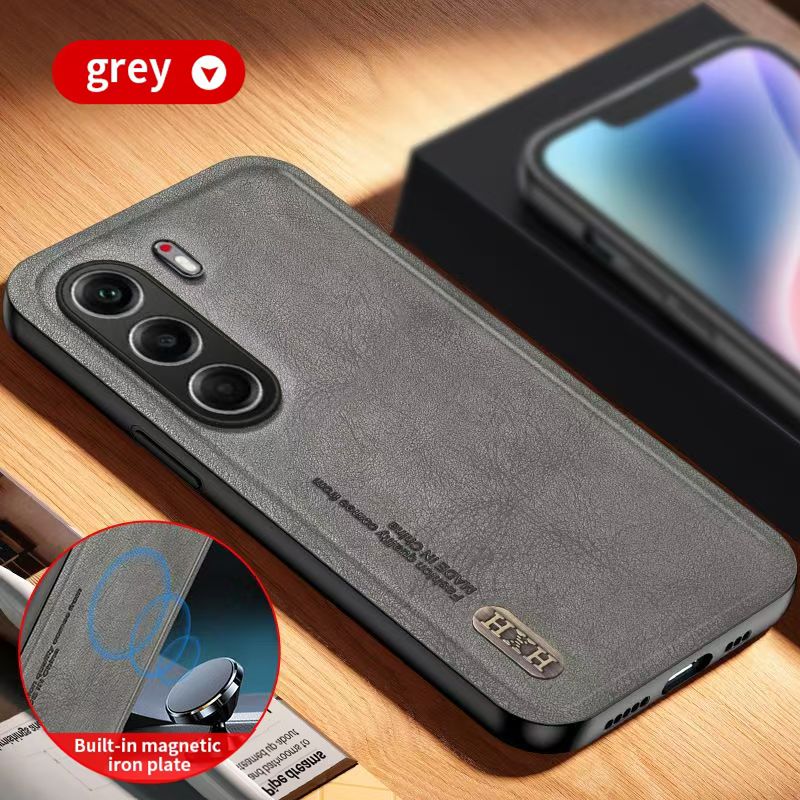 Luxury Business Phone Case for Tecno Camon 40 Pro 40 Premier Spark 30C 30 Pro Magnetic Retro Leather All-inclusive Back Cover