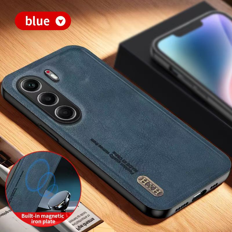 Luxury Business Phone Case for Tecno Camon 40 Pro 40 Premier Spark 30C 30 Pro Magnetic Retro Leather All-inclusive Back Cover