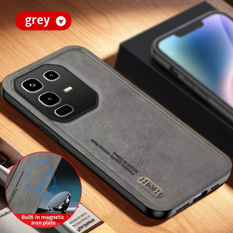 Luxury Business Phone Case for Infinix Note 50 Pro 50S 50X 50 Pro+ 40 Pro 40 Pro+ Plus Magnetic Retro Leather All-inclusive Back Cover