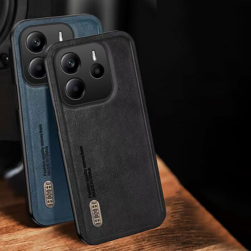 Luxury Business Phone Case for Xiaomi Redmi Note 14 Pro Plus 13 Pro+ Plus 12 Pro+ Plus 13R Pro 12 Turbo 12R Magnetic Retro Leather All-inclusive Back Cover