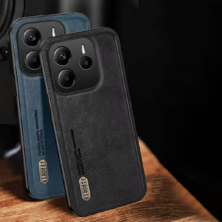 Luxury Business Phone Case for Xiaomi Redmi Note 14 Pro Plus 13 Pro+ Plus 12 Pro+ Plus 13R Pro 12 Turbo 12R Magnetic Retro Leather All-inclusive Back Cover