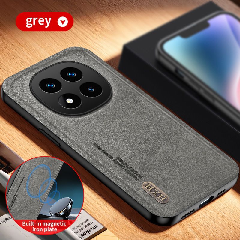 Luxury Business Phone Case for Xiaomi Redmi Note 14 Pro Plus 13 Pro+ Plus 12 Pro+ Plus 13R Pro 12 Turbo 12R Magnetic Retro Leather All-inclusive Back Cover