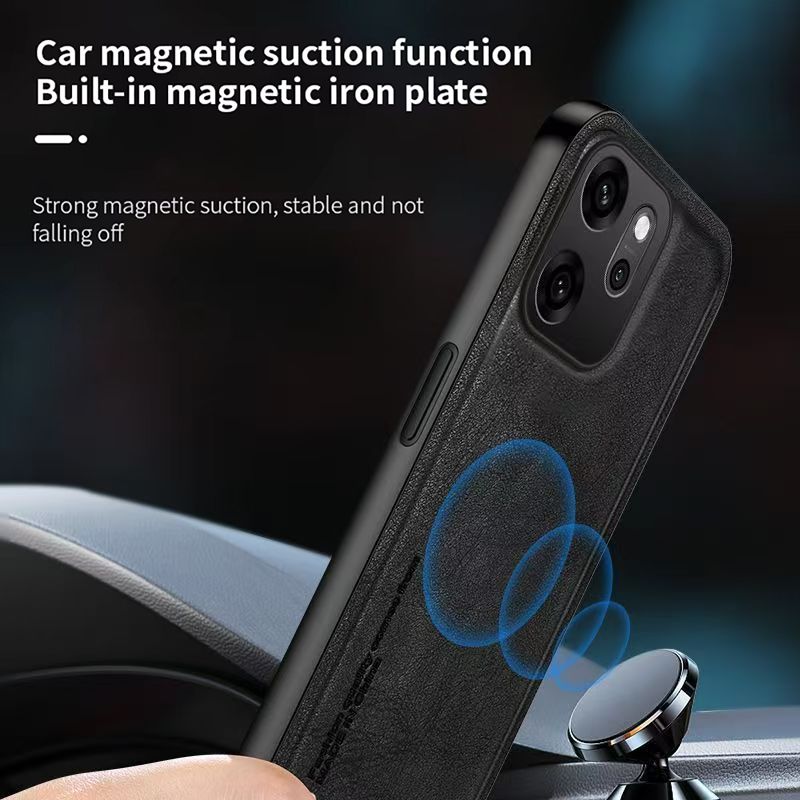 Luxury Business Phone Case for OPPO Reno 14F 14 Pro 13F 13 Pro 12F 12 Pro 11F 11 Pro 10 Pro 10 Pro+ Plus 9 Pro 8T Magnetic Retro Leather All-inclusive Back Cover