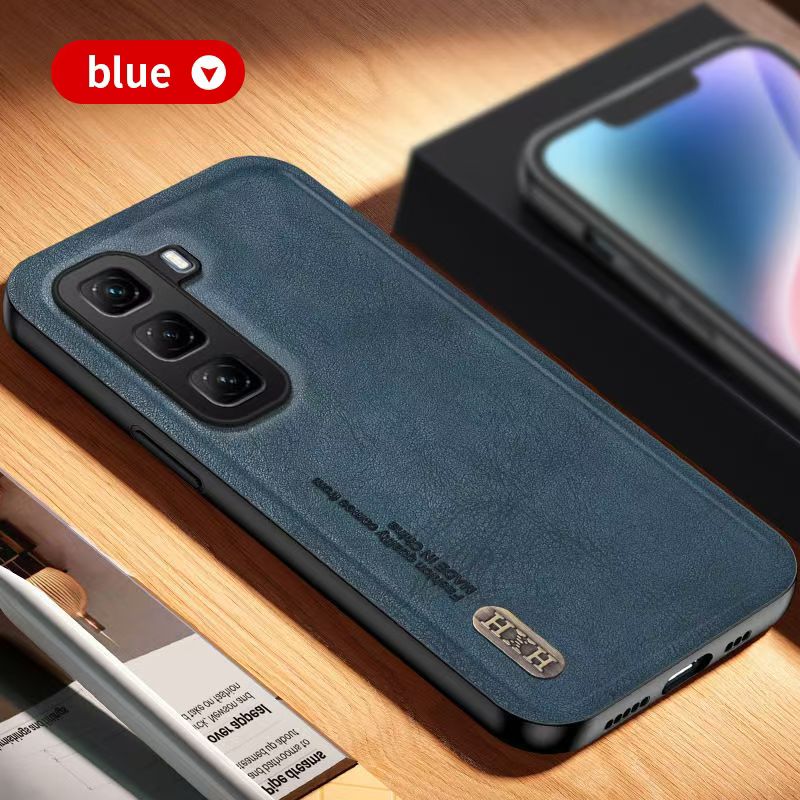 Luxury Business Phone Case for Infinix Hot 60i 60 Pro 60 Pro+ Plus 50 Pro+ Plus 50i Magnetic Retro Leather All-inclusive Back Cover