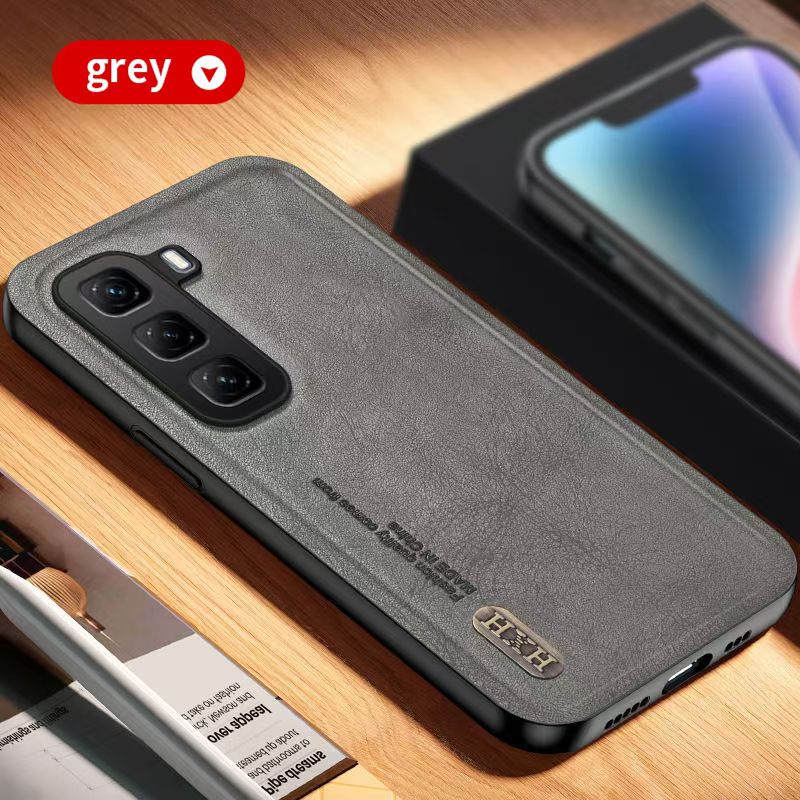 Luxury Business Phone Case for Infinix Hot 60i 60 Pro 60 Pro+ Plus 50 Pro+ Plus 50i Magnetic Retro Leather All-inclusive Back Cover