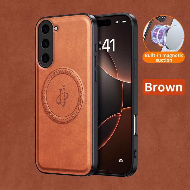 Leather Magnetic Phone Case for Tecno Spark 40 Pro 40 Pro+ Plus Camon 40 Pro 40 Leather Shock-absorbing Back Cover