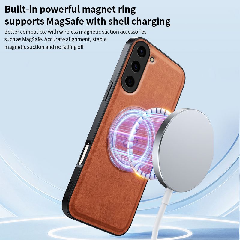 Leather Magnetic Phone Case for Tecno Spark 40 Pro 40 Pro+ Plus Camon 40 Pro 40 Leather Shock-absorbing Back Cover