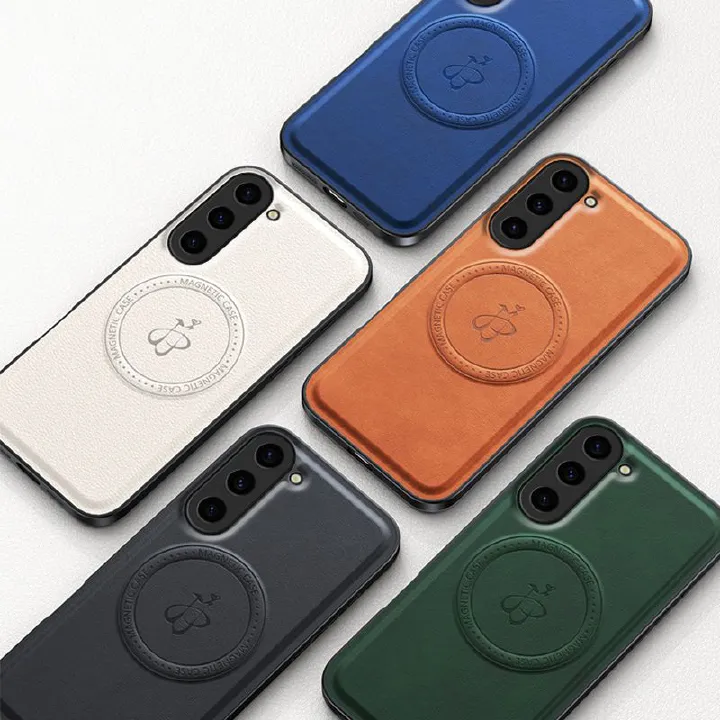 Leather Magnetic Phone Case for Tecno Spark 40 Pro 40 Pro+ Plus Camon 40 Pro 40 Leather Shock-absorbing Back Cover