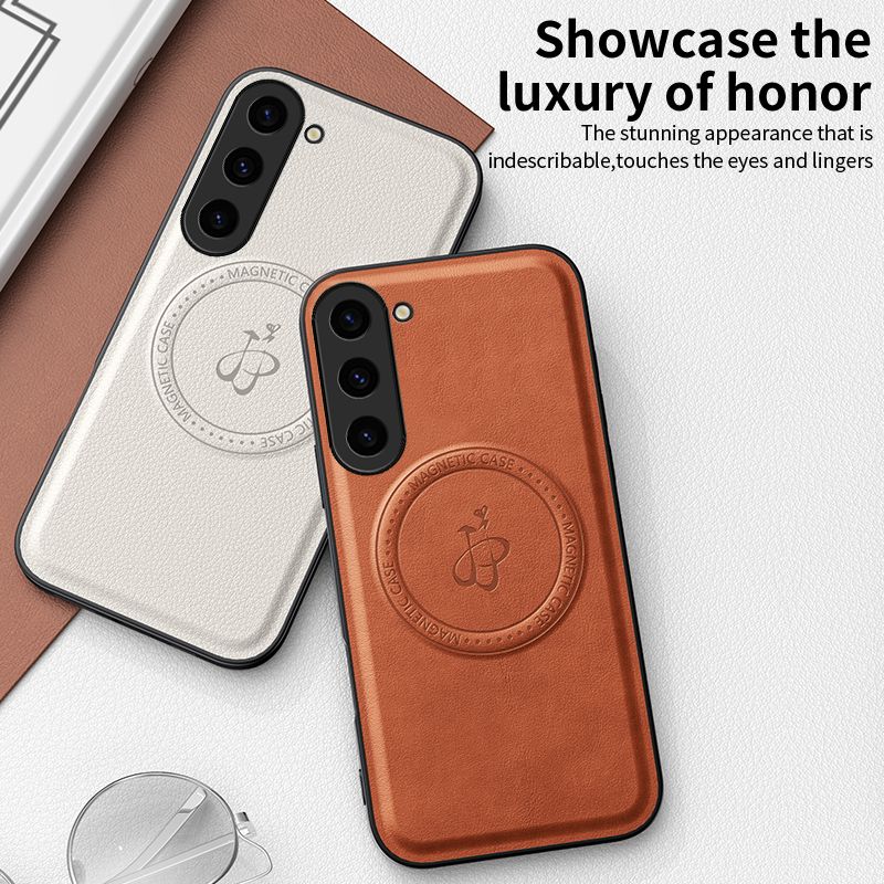 Leather Magnetic Phone Case for Tecno Spark 40 Pro 40 Pro+ Plus Camon 40 Pro 40 Leather Shock-absorbing Back Cover